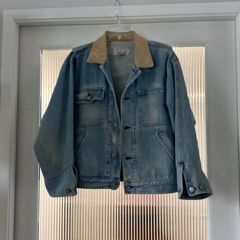 Vintage 1960s Ralph Lauren Indian head jean jacket